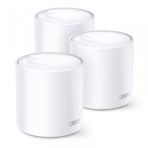TP-Link Deco X60 AX5400 Dual Band Whole Home Mesh Wi-Fi 6 System  - 3 Pack